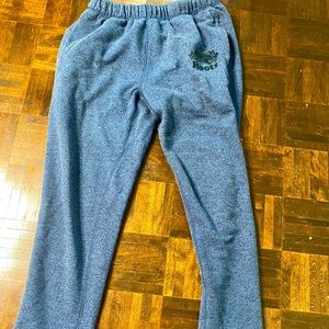 Roots blue sweatpants thick cuff